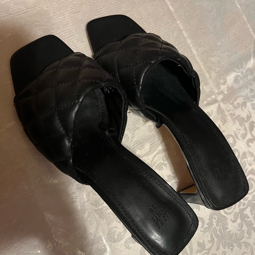 H&M heels black